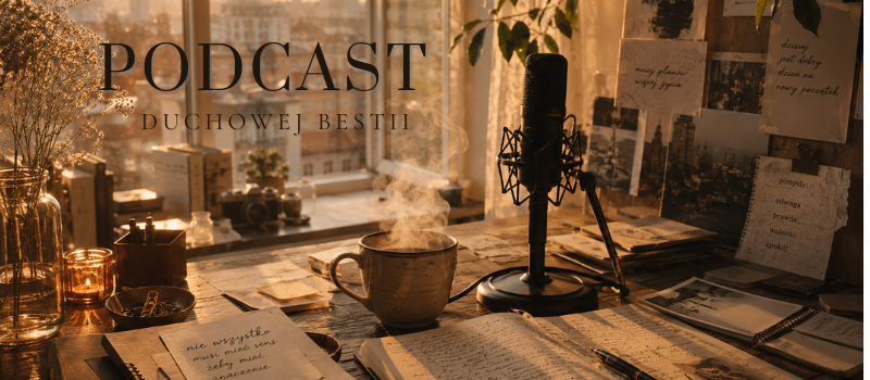 Podcast Duchowej Bestii – rozmowy o rozwoju osobistym, refleksji i świadomym poznawaniu siebie.